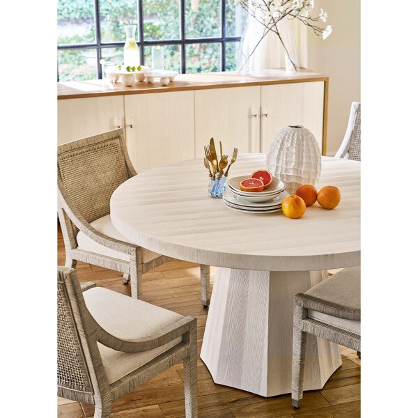 Mackinaw Round Dining Table Lifestyle 18